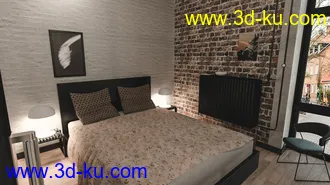 3D打印模型Swedish Apartment的图片