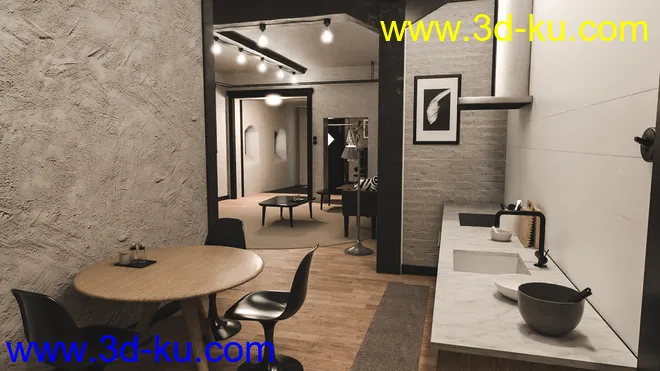 Swedish Apartment模型的图片7