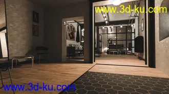 3D打印模型Swedish Apartment的图片