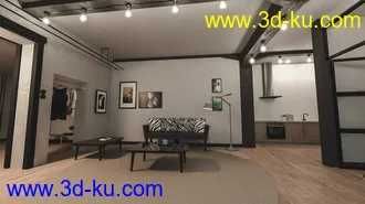 3D打印模型Swedish Apartment的图片