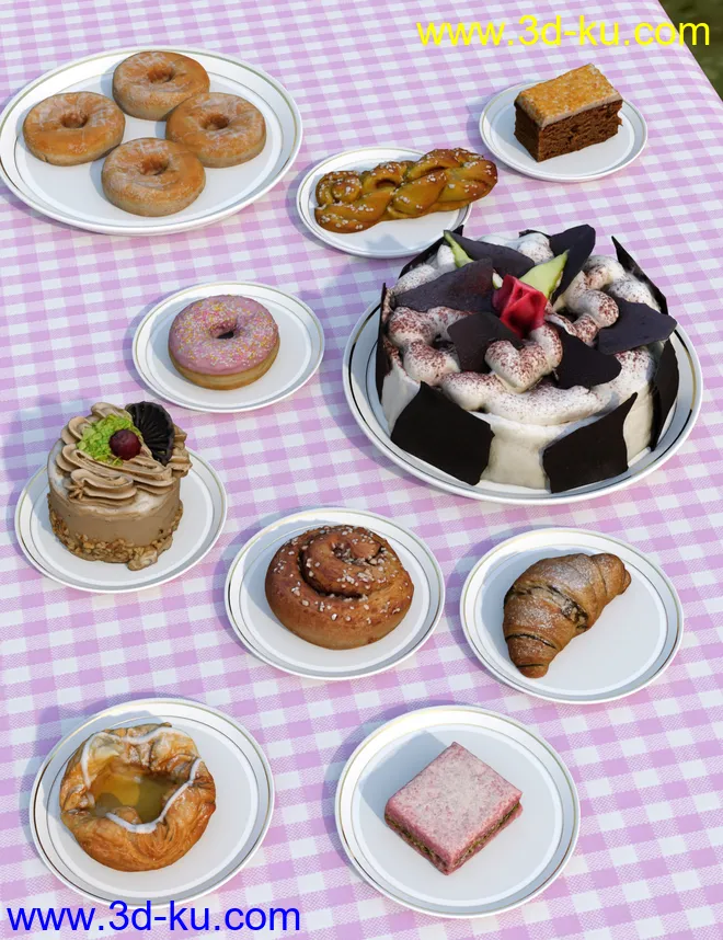 Sweet Bakery Props模型的图片1
