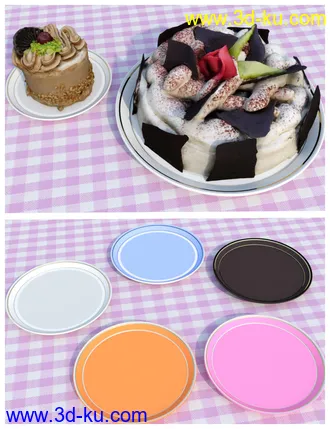 3D打印模型Sweet Bakery Props的图片