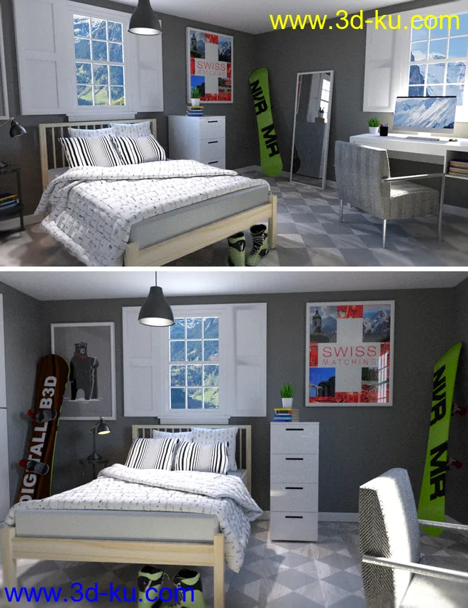 Swiss Room模型的图片1