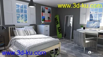3D打印模型Swiss Room的图片