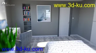 3D打印模型Swiss Room的图片