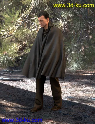 3D打印模型SY dForce Capes for Genesis 8的图片
