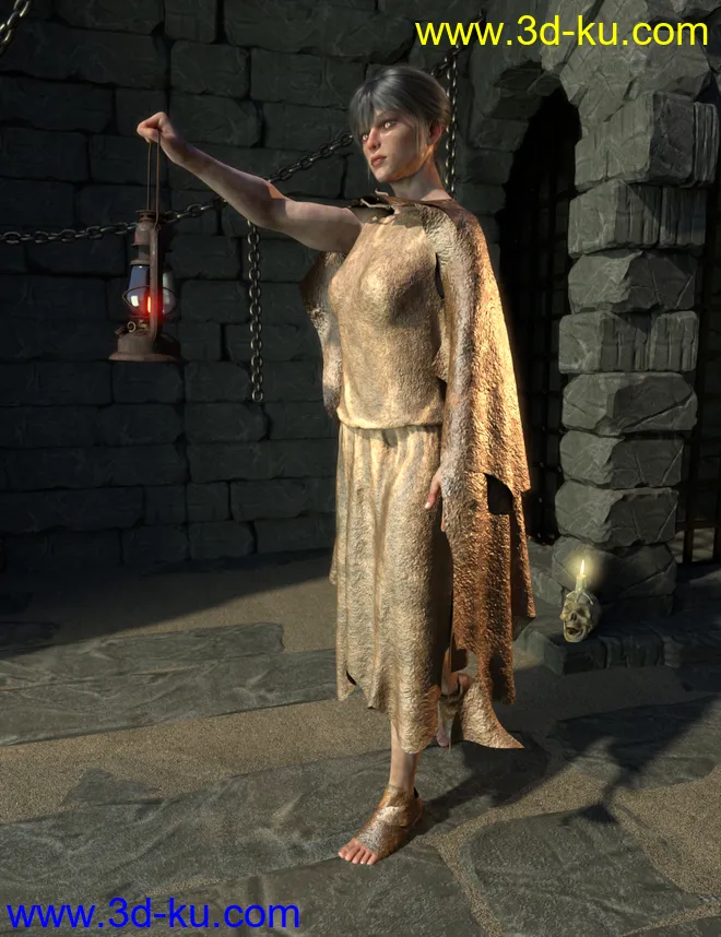 SY dForce Rags for Genesis 8 Female(s)模型的图片3