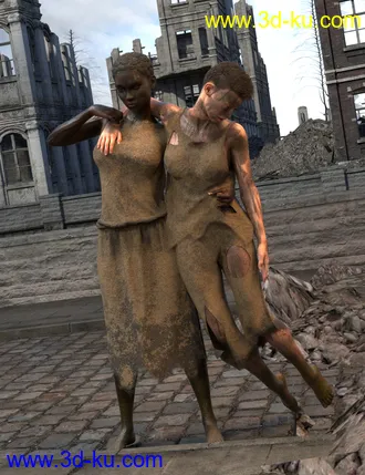 3D打印模型SY dForce Rags for Genesis 8 Female(s)的图片
