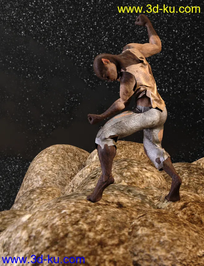 SY dForce Rags for Genesis 8 Female(s)模型的图片6