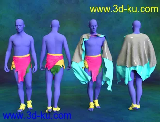3D打印模型SY dForce Rags for Genesis 8 Male(s)的图片