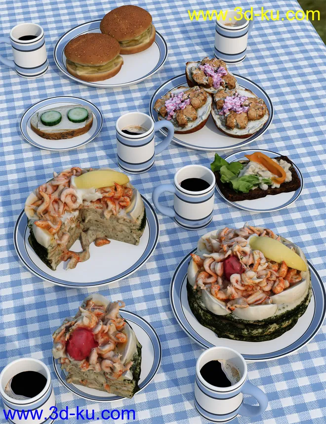 Tasty Sandwich Props模型的图片1