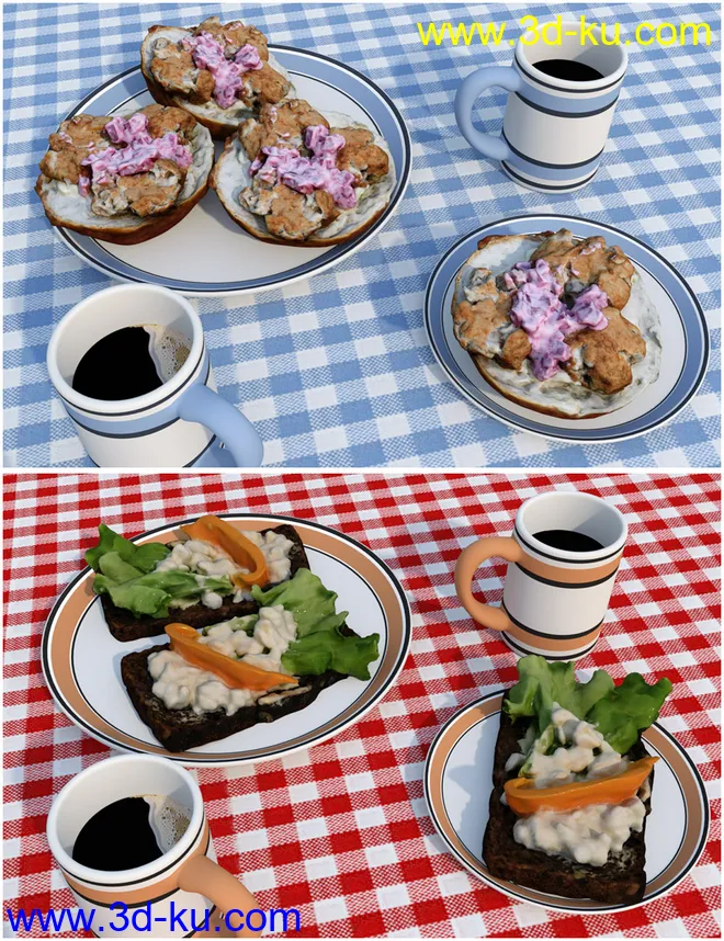 Tasty Sandwich Props模型的图片2