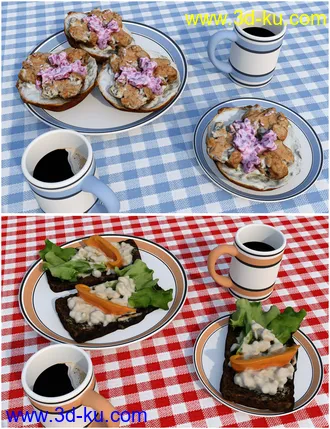 3D打印模型Tasty Sandwich Props的图片