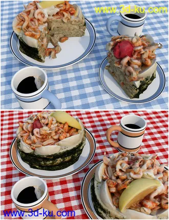 3D打印模型Tasty Sandwich Props的图片