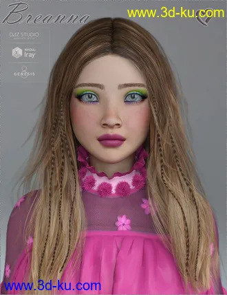 3D打印模型TDT-Breanna for Genesis 8 Female的图片