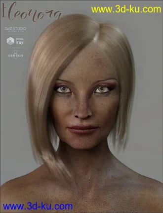 3D打印模型TDT-Eleonora for Genesis 8 Female的图片