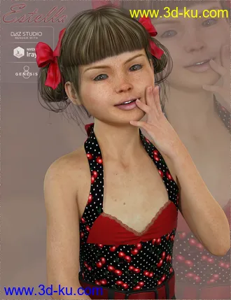 3D打印模型TDT-Estella for Genesis 8 Female的图片