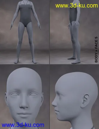 3D打印模型Teen Girls for Genesis 8 Female的图片