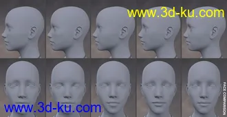 3D打印模型Teen Girls for Genesis 8 Female的图片