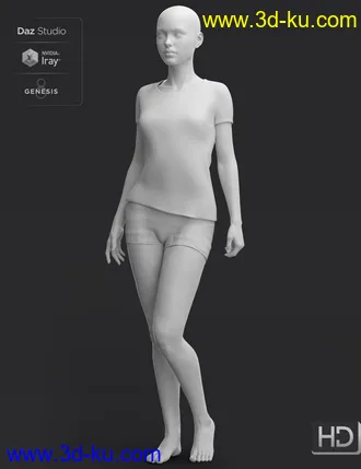 3D打印模型Teen Raven 8 HD Add-On的图片