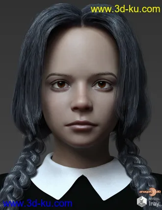 3D打印模型Teen Spooky G8F的图片