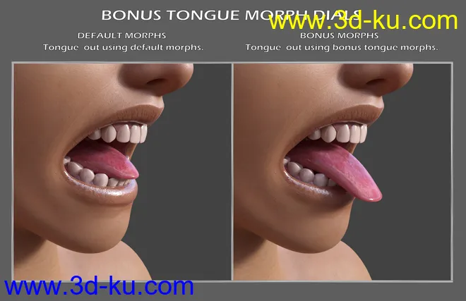 Teeth Master Control for Genesis 8 Female模型的图片6
