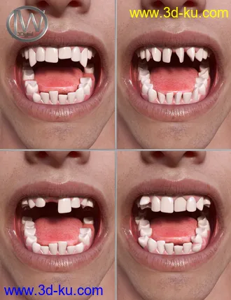 3D打印模型Teeth Master Control for Genesis 8 Male的图片