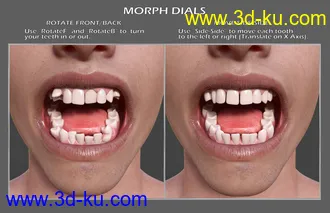 3D打印模型Teeth Master Control for Genesis 8 Male的图片