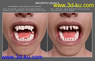 3D打印模型Teeth Master Control for Genesis 8 Male的图片