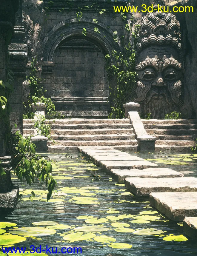 Temple Pool模型的图片1