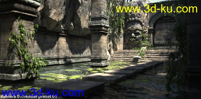 Temple Pool模型的图片6