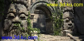 3D打印模型Temple Pool的图片