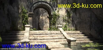 3D打印模型Temple Pool的图片