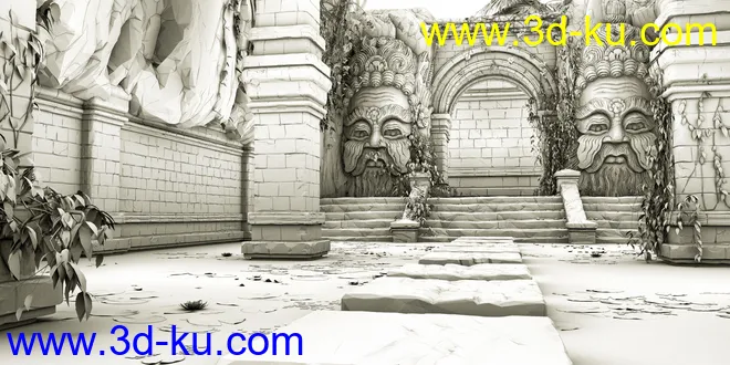 Temple Pool模型的图片10