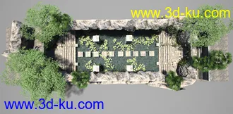 3D打印模型Temple Pool的图片