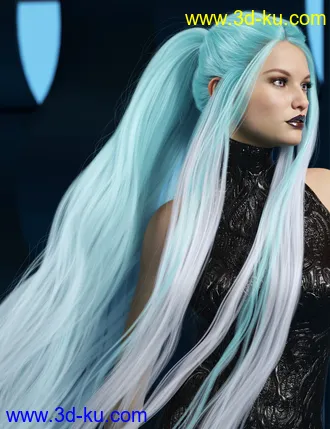 3D打印模型Texture Expansion for Turbulent Tail Hair的图片