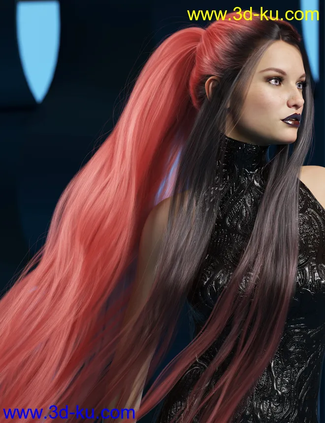 Texture Expansion for Turbulent Tail Hair模型的图片14