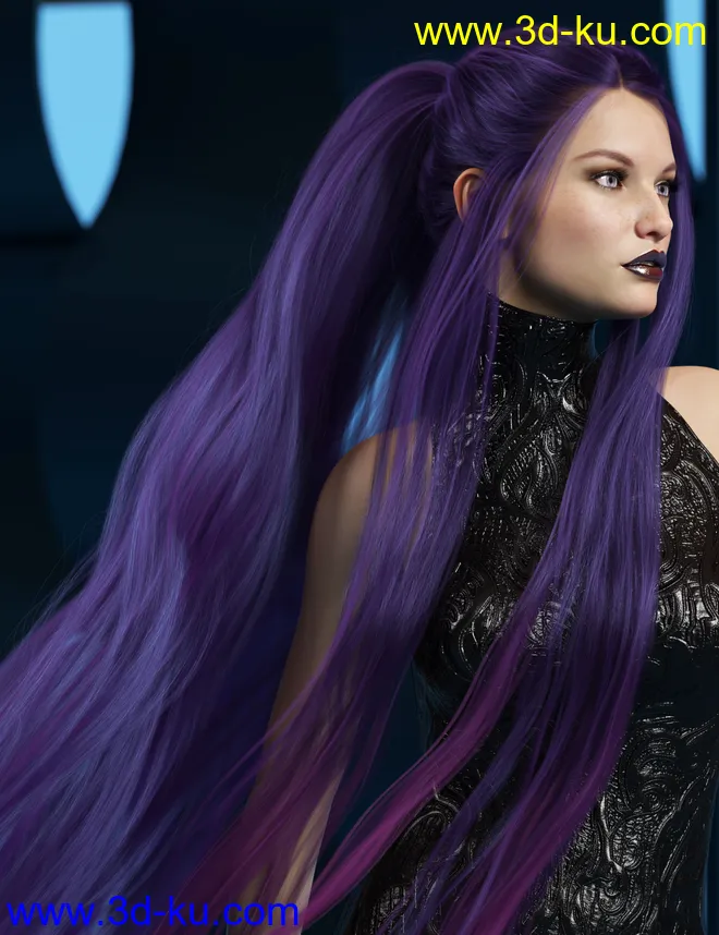 Texture Expansion for Turbulent Tail Hair模型的图片15