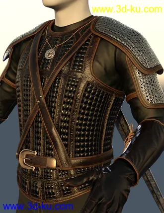 3D打印模型The Beast Slayer for Genesis 8 Male(s)的图片