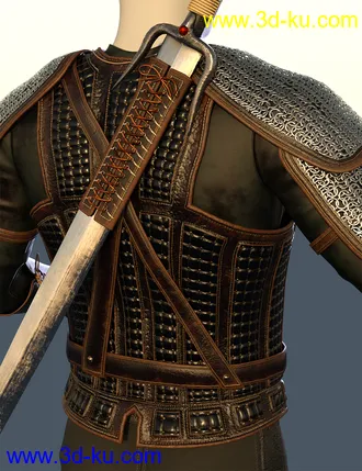 3D打印模型The Beast Slayer for Genesis 8 Male(s)的图片