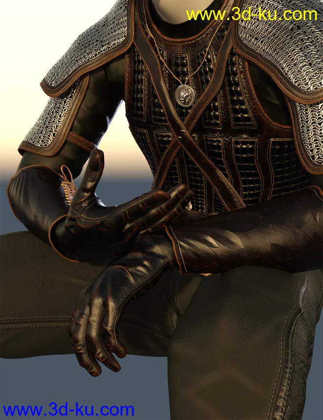 The Beast Slayer for Genesis 8 Male(s)模型的图片6