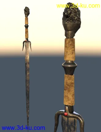 3D打印模型The Beast Slayer for Genesis 8 Male(s)的图片