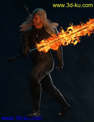 3D打印模型The Beast Slayer for Genesis 8 Male(s)的图片