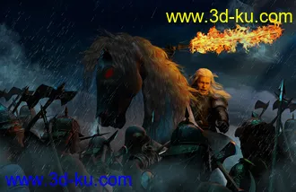 3D打印模型The Beast Slayer for Genesis 8 Male(s)的图片