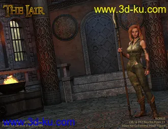 3D打印模型The Lair的图片