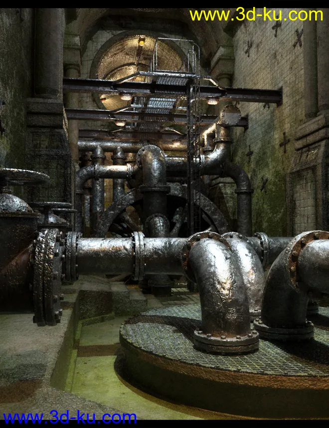 The Old Pumping Room_1模型的图片3