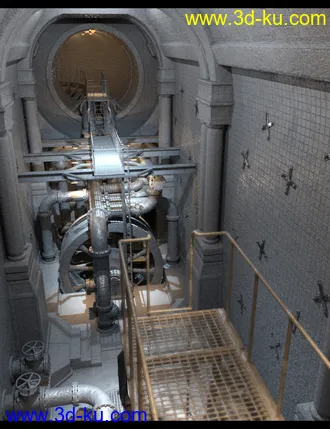 3D打印模型The Old Pumping Room_1的图片