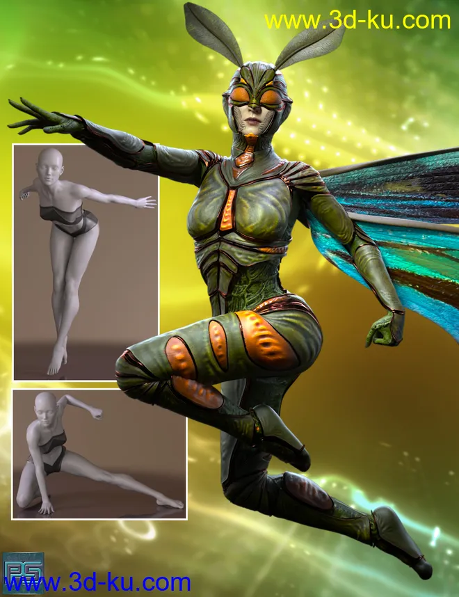 The Pose Collection 2 for Genesis 8 Female模型的图片6