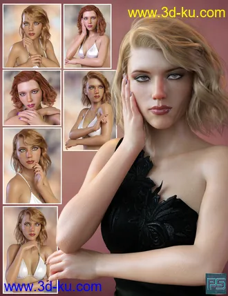 3D打印模型The Pose Collection 2 for Genesis 8 Female的图片
