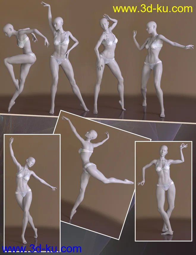 The Pose Collection for Genesis 8 Female模型的图片7